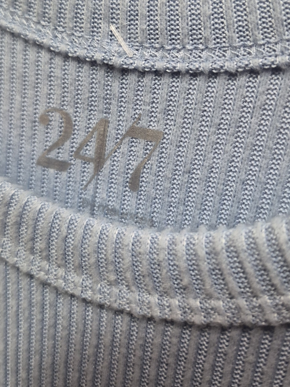 Maurices 24/7 Light Blue Ribbed Tank Top NWT - Picture 4 of 8